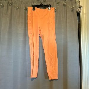light coral leggings feel like align with pockets